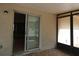 The back patio has a sliding glass door leading to the house at 16 Water Trak, Ocala, FL 34472