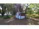 Exterior shot of the shed in the backyard at 16 Water Trak, Ocala, FL 34472