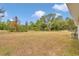 Home showcasing a large backyard with grassy area and trees in the background at 16848 Sw 41St Avenue Rd, Ocala, FL 34473