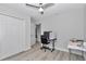 Office/bedroom features a work desk, and closet space at 16848 Sw 41St Avenue Rd, Ocala, FL 34473