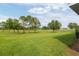 A great backyard with views of the green golf course at 3587 Nw 55Th Cir, Ocala, FL 34482