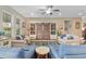 Bright living room with comfortable seating and views of the outdoors at 3587 Nw 55Th Cir, Ocala, FL 34482
