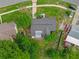 Aerial view of a well-maintained home with mature trees and a spacious layout at 3807 Sw 143Rd Lane Rd, Ocala, FL 34473
