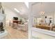 Open-concept living room flows into the dining room with plenty of natural light at 4404 Ne 4Th St, Ocala, FL 34470