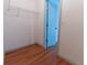 Walk-in closet with wire shelving and wood-look flooring offers storage and organization at 6150 Sw 103Rd Loop, Ocala, FL 34476