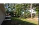 Spacious backyard with lush greenery and mature trees, perfect for outdoor activities and relaxation at 6432 Nw 64Th Ter, Ocala, FL 34482