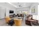 Bright and airy living space featuring neutral tones, comfortable furnishings, and seamless flow to other areas at 9063 Sw 59Th Lane Rd, Ocala, FL 34481