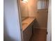 Bathroom with a single sink vanity, and tile flooring at 9896 Sw 61St Ct, Ocala, FL 34476