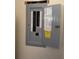 Residential electric panel/breaker box at 10980 Sw 63Rd Ave, Ocala, FL 34476