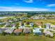Scenic aerial view showcasing a well-situated home in a tranquil neighborhood surrounded by lush green spaces at 11799 Se 173Rd Lane Rd, Summerfield, FL 34491