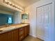 Bathroom boasts double sinks, ample lighting, and a neutral color scheme at 15782 Sw 16Th Avenue Rd, Ocala, FL 34473