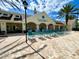 Summerglen residents club with a brick patio and several lounge chairs at 15782 Sw 16Th Avenue Rd, Ocala, FL 34473