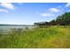A beautiful dock extends over the water, offering a serene spot to enjoy lake views and nature at 21168 Sw Peach Blossom St, Dunnellon, FL 34431