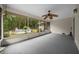 Spacious patio with view to outside pool at 21168 Sw Peach Blossom St, Dunnellon, FL 34431