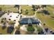 An aerial view showcasing the recreational facilities with a golf course view that offers a luxurious and active lifestyle at 2323 Nw 55Th Avenue Rd, Ocala, FL 34482