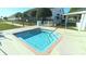 The community hot tub features blue tile, a grab rail, and easy access with community amenities close by at 2323 Nw 55Th Avenue Rd, Ocala, FL 34482