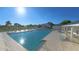 Enjoy the day at this large community pool with plenty of open seating areas and pristine blue sky at 2323 Nw 55Th Avenue Rd, Ocala, FL 34482