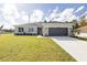 Beautiful single-story home with a two-car garage, stone accents and a well manicured lawn at 2647 Sw 178 St, Ocala, FL 34473