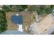 Aerial view of the house showing the layout of the lot, new construction, and neighborhood at 28 Olive Dr, Ocala, FL 34472