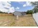 Expansive backyard with privacy fencing and ample space for entertaining at 28 Olive Dr, Ocala, FL 34472