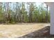 Lush backyard setting with towering trees creating a tranquil and secluded outdoor environment at 28 Olive Dr, Ocala, FL 34472