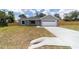 Charming single-story home featuring a two-car garage, a well-maintained lawn, and a welcoming driveway at 28 Olive Dr, Ocala, FL 34472