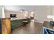 Spacious living room with wood floors and comfortable seating area at 31 Palm Rd, Ocala, FL 34472