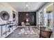 Stylish office space with custom wall details, natural light, and sophisticated decor at 4164 Sw 53Rd Lane Rd, Ocala, FL 34474