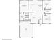 A detailed floor plan showcasing the layout, dimensions, and flow of the entire house at 42 Dogwood Drive Crse, Ocala, FL 34472