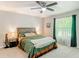 Relaxing bedroom features great natural light and neutral colors at 5092 Sw 197Th Ter, Dunnellon, FL 34431