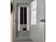 Gray electrical panel with detailed labels for circuits, ensuring safety and easy management of home electrics at 6512 Sw 60Th Ct, Ocala, FL 34474