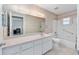 Clean bathroom with a large vanity, a toilet, and a shower-tub combo at 9726 Sw 94Th Ter # C, Ocala, FL 34481