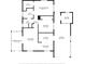 Floor plan featuring dimensions for each room and layout with garage and screened porch at 10197 Sw 88Th Ter, Ocala, FL 34481