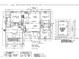 Detailed floor plan showing 3 bedrooms, 2 bathrooms, living room, kitchen, and garage at 2871 Se 145 Pl, Summerfield, FL 34491