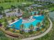 Resort-style pool and lounging area surrounded by lush landscaping and golf course, an ideal relaxation setting at 5616 Nw 39Th Ln, Ocala, FL 34482