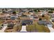 Aerial shot showcasing property and surrounding neighborhood at 60 Walnut Dr, Ocala, FL 34480
