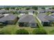 Aerial view of home showcasing the roof, backyard, and surrounding neighborhood at 6376 Sw 97Th Terrace Rd, Ocala, FL 34481
