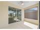 Screened patio with sliding glass door access; enjoy outdoor living year-round at 9923 Sw 98Th Ln, Ocala, FL 34481