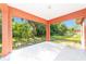 This back porch offers great outdoor views at 15087 Sw 43Rd Ct, Ocala, FL 34473