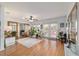 Sunny sunroom with lots of windows and a view at 2045 Se 32Nd St, Ocala, FL 34471
