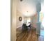 Cozy dining room featuring hardwood floors, neutral paint, and decorative chandelier at 4981 Ne 110Th Street Ne St, Anthony, FL 32617