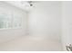 Bright and airy bedroom with plantation shutters and neutral carpet at 6882 Sw 113Th Pl, Ocala, FL 34476