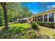 Spacious backyard featuring lush lawn, mature trees, and ample sunlight at 8747 Sw 98Th Street Rd # F, Ocala, FL 34481