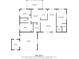 Detailed floor plan of home showing layout of rooms and measurements at 10668 Sw 85Th Ter, Ocala, FL 34481