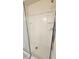 Clean, modern shower features white tiled walls and multiple shelving units for storage at 15407 Sw 59Th Avenue Rd, Ocala, FL 34473