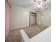 Cozy bedroom with neutral walls, carpet flooring, and a functional closet for organized storage at 3449 Sw 19Th St, Ocala, FL 34474