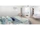 Serene bedroom showcases a plush bed, soft color palette, and ensuite bathroom for a private retreat at 450 Fairways Cir # A101, Ocala, FL 34472