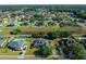 Wide aerial shot showing the home's position within a residential community at 4735 Se 35Th St, Ocala, FL 34480