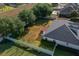 Expansive backyard featuring a white fence and a pergola at 4735 Se 35Th St, Ocala, FL 34480