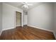 Bright bedroom with closet and white walls at 4735 Se 35Th St, Ocala, FL 34480